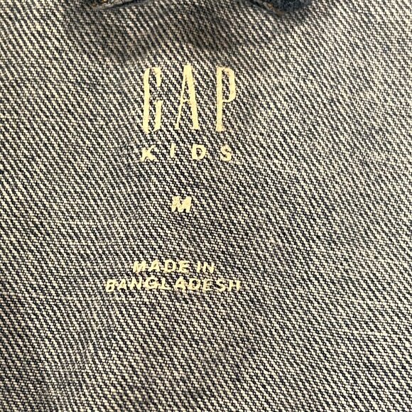 GAP Kids Tie Dye Heart Jean Jacket, Snaps, M, 8-9 yrs - Picture 3 of 8